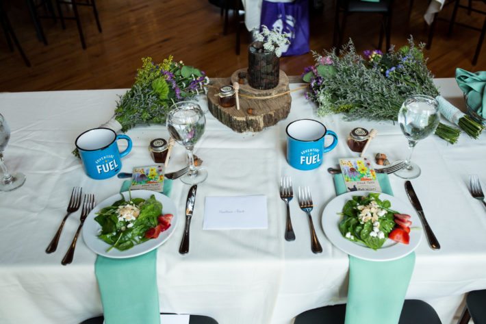 Green Acres Penny Photographics Catering Head table