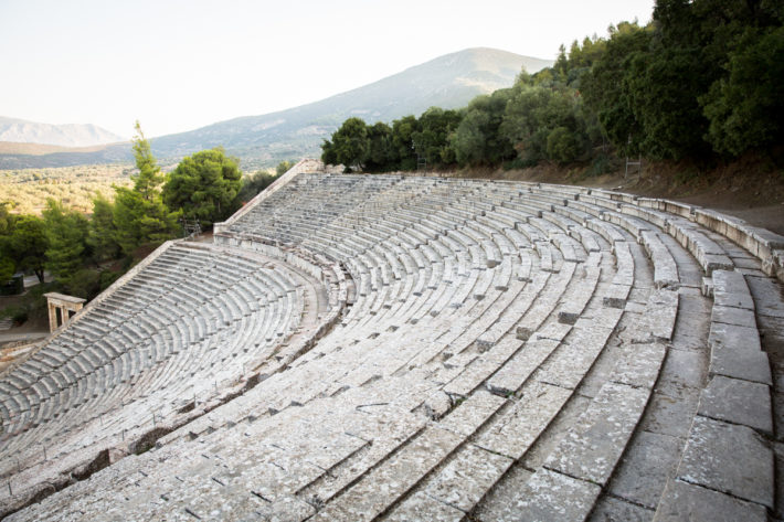 Epidavros ancient greek theater