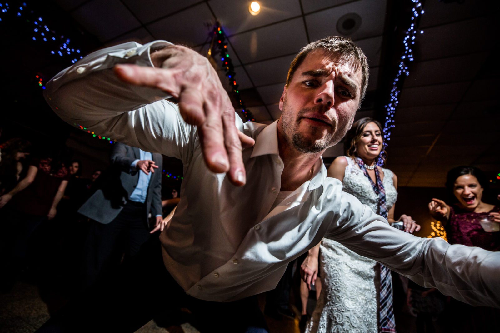 Bloomington Event Center wedding groom dance moves