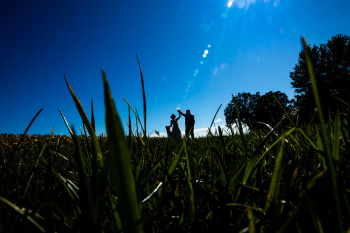 couple North Star Farm wedding