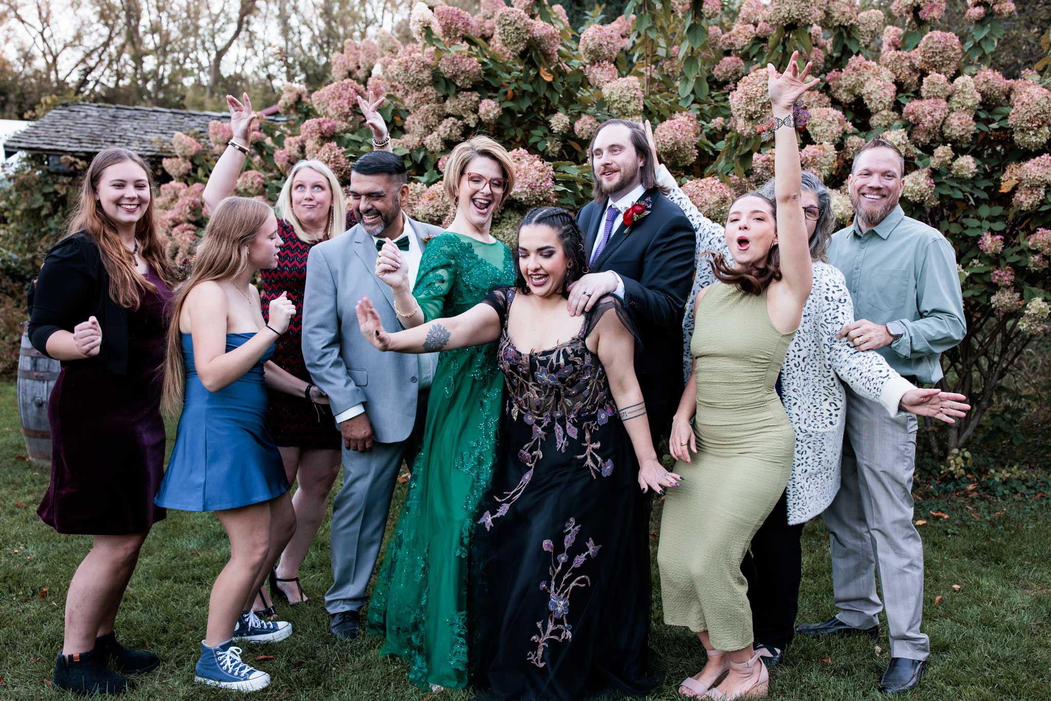 Camrose Hill Fall Wedding.