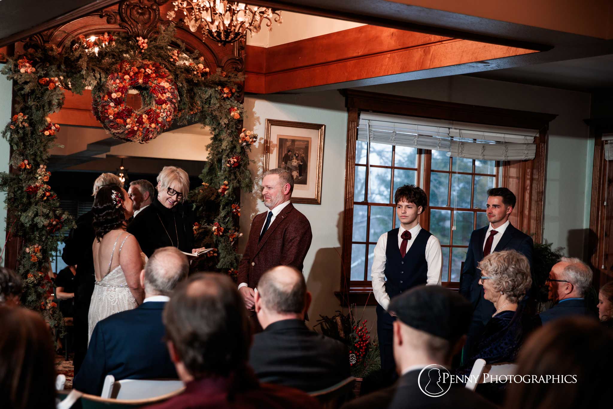 The Outing Lodge candid wedding photographer.